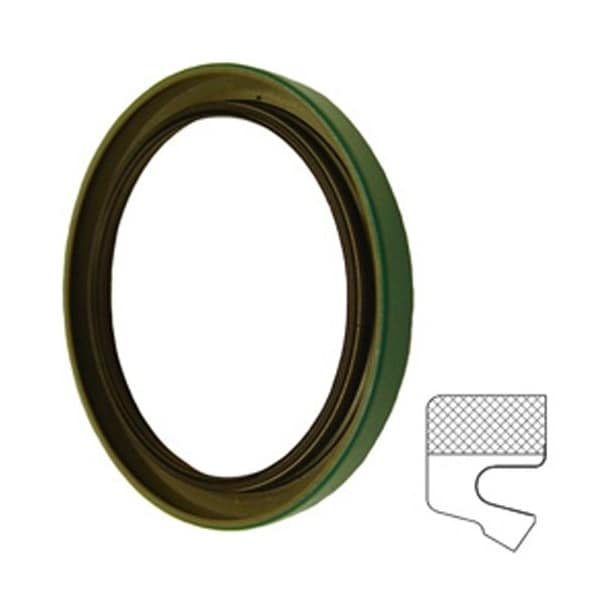 Garlock 4-1/2 in. Shaft Dia, 5-1/2 in. Housing Bore, 1/2 in. Nominal Width, Mill-Right N Lip 24600-2753 - main